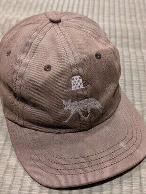 Jungmaven Coyote Hat Olive Green Hemp Cotton Snapback Made in USA
